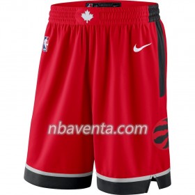 Toronto Raptors Hombre Pantalones Rojo 2018-19 Nike Swingman